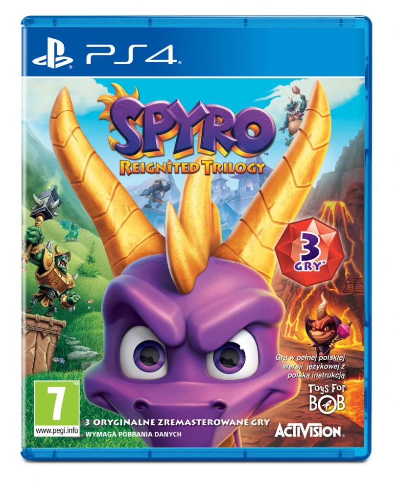Gra PlayStation 4 Spyro Trylogia 