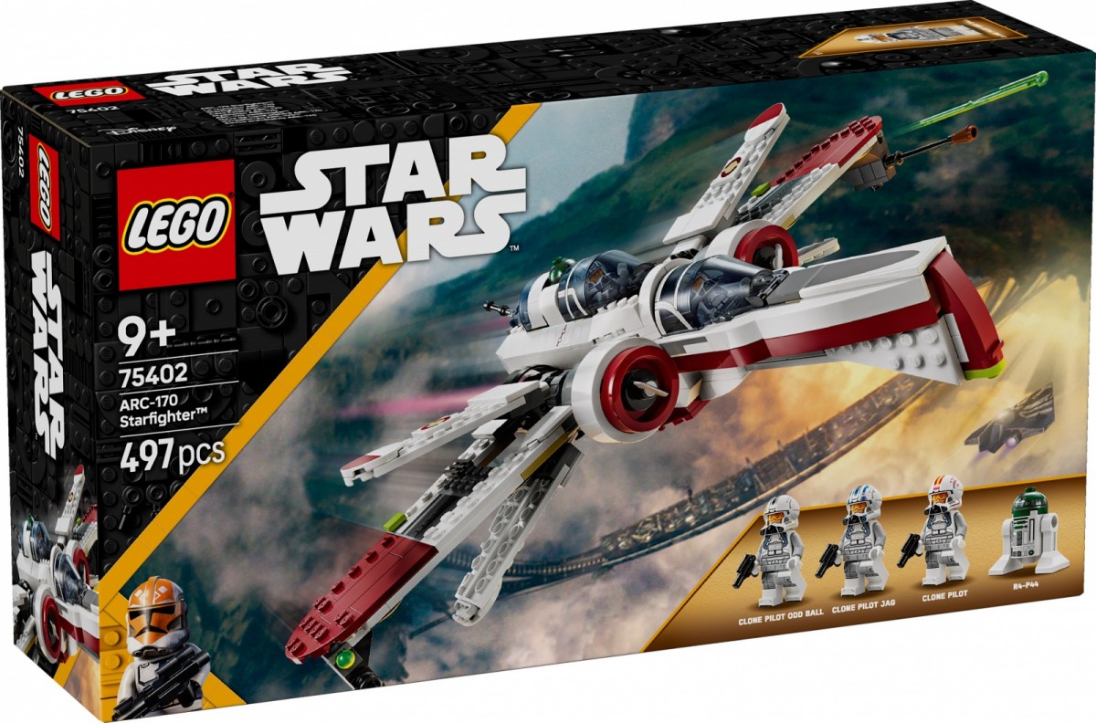 Klocki Star Wars 75402 Myśliwiec ARC-170 