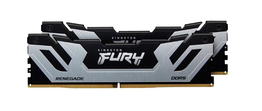 Pamięć DDR5 Fury Renegade 48GB(2*24GB)/8400 CL40 srebrna