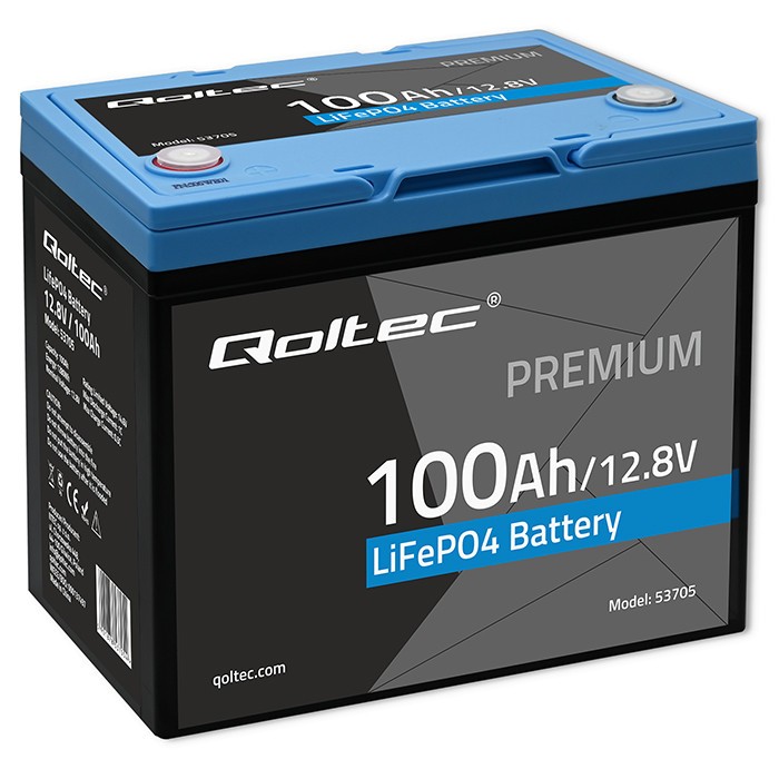 Akumulator LiFePO4 Litowo-Żelazowo-Fosforanowy | 12.8V " 100Ah | 1280Wh | BMS 