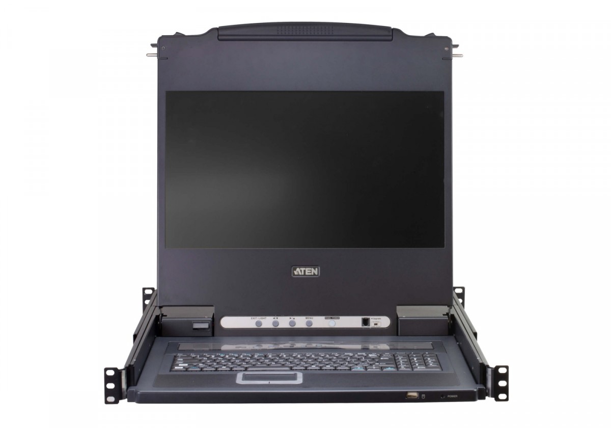 Konsola KVM LCD 17 8 PORT CL5708M 