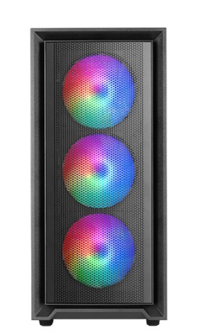 Obudowa MARS MC-AIR BLACK ATX 4x FRGB fan