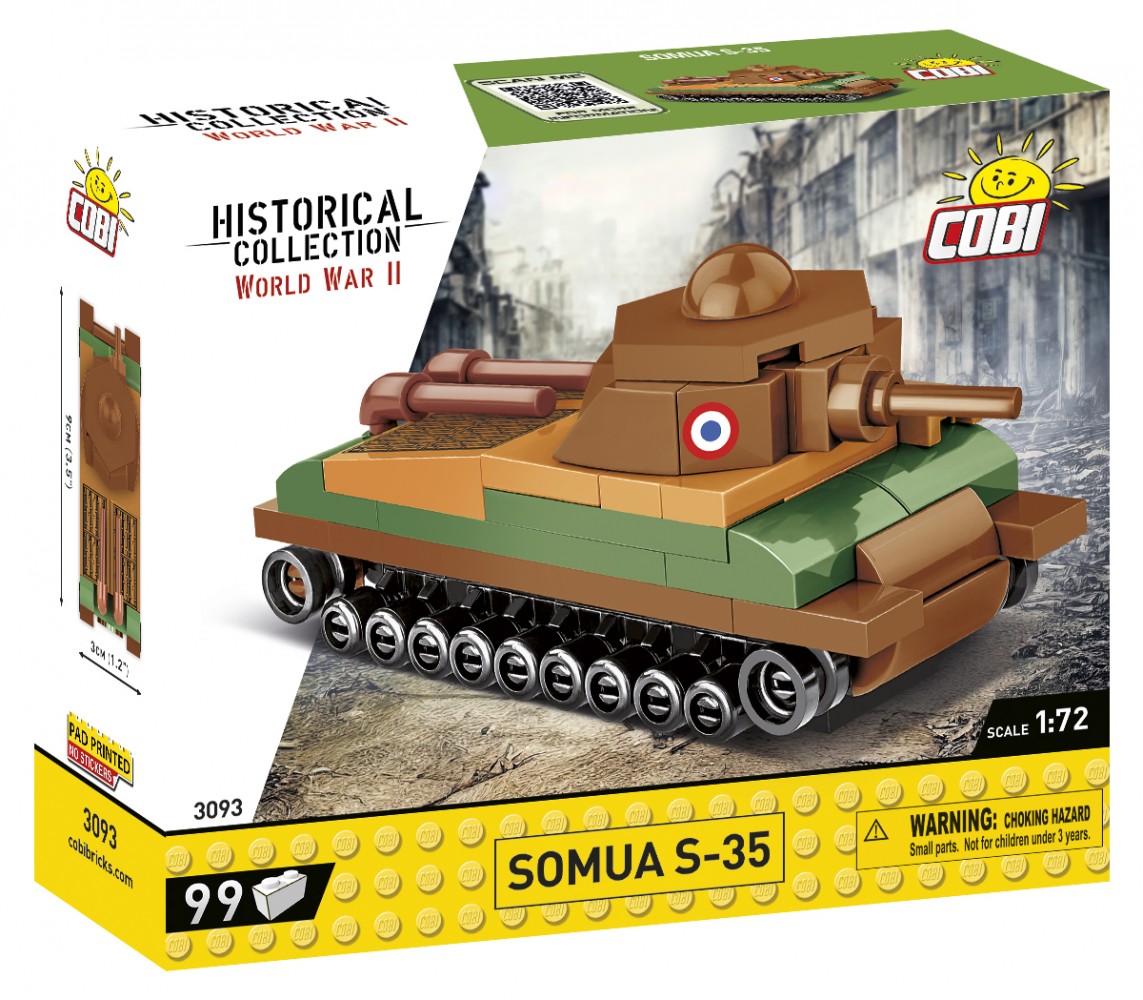 Klocki Historical Collection Somua S-35 