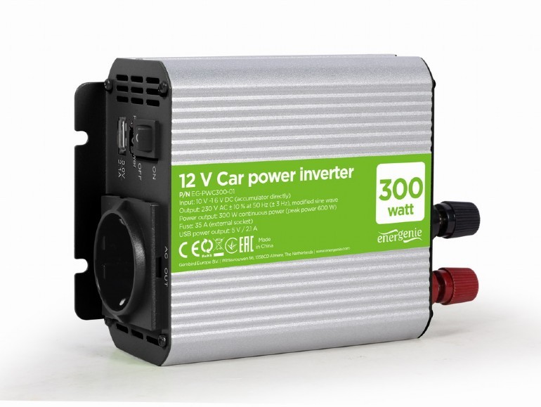 Przetwornica samochodowa 12V 300W 