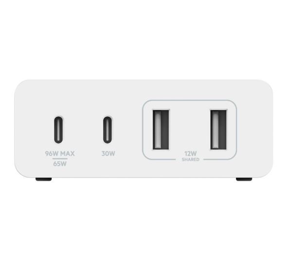 Ładowarka 108W 4-porty GaN 2xUSB-A 2xUSB-C 