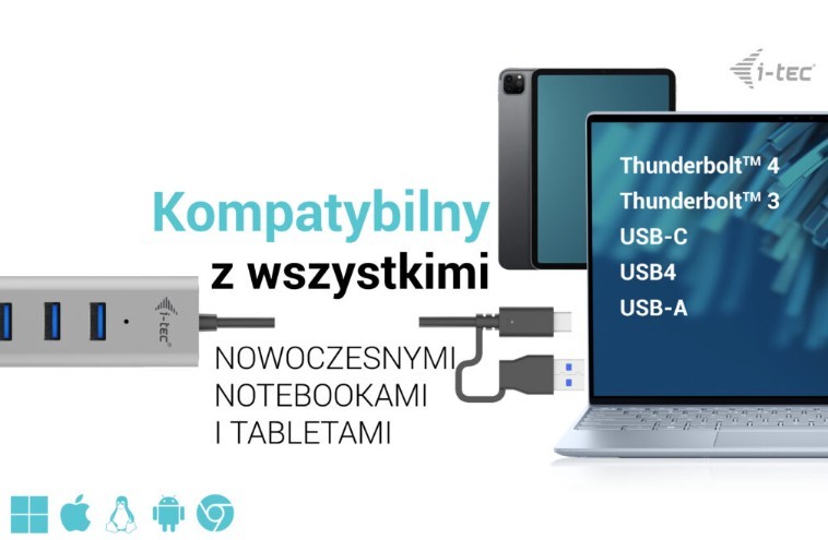 Hub USB-C Charging Metal HUB 7 Port 