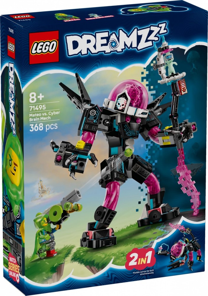 Klocki DREAMZzz 71495 Mateo kontra mech Cybermózgowca 