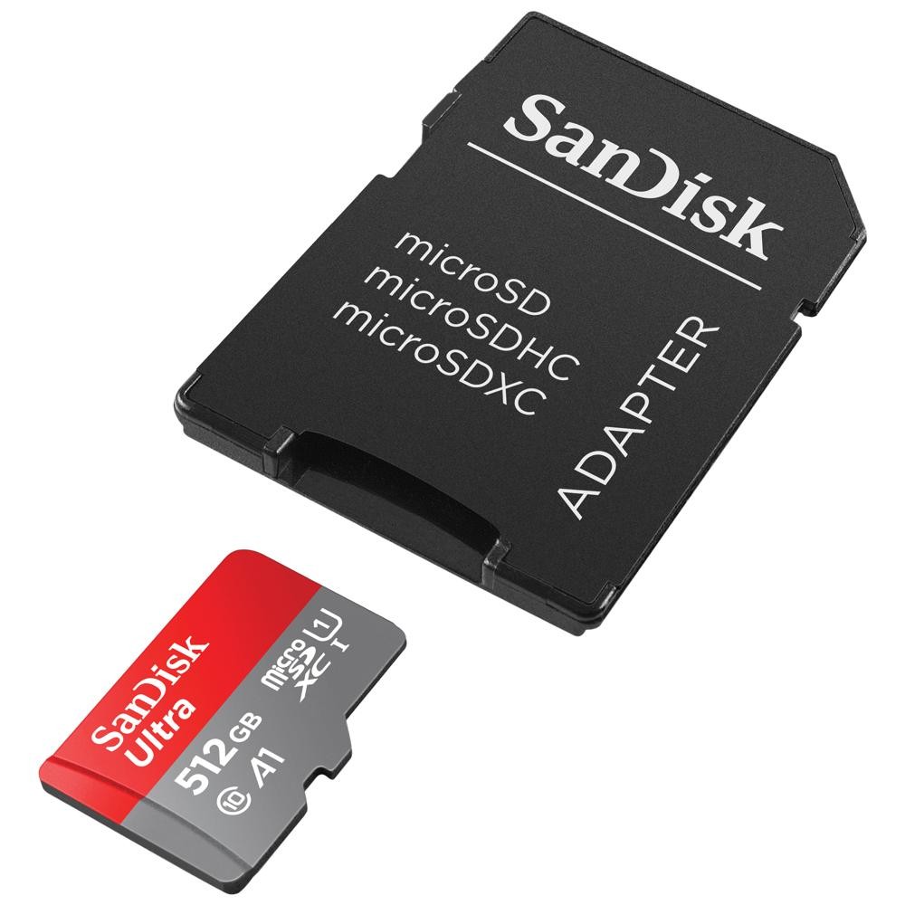 Karta Ultra microSDXC 512GB 150MB/s A1 + Adapter SD 