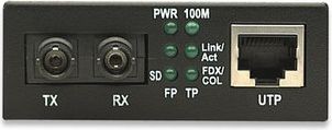 Konwerter 10/100Base-TX RJ45/1000Base-FX (MM ST) 2km 1310nm 