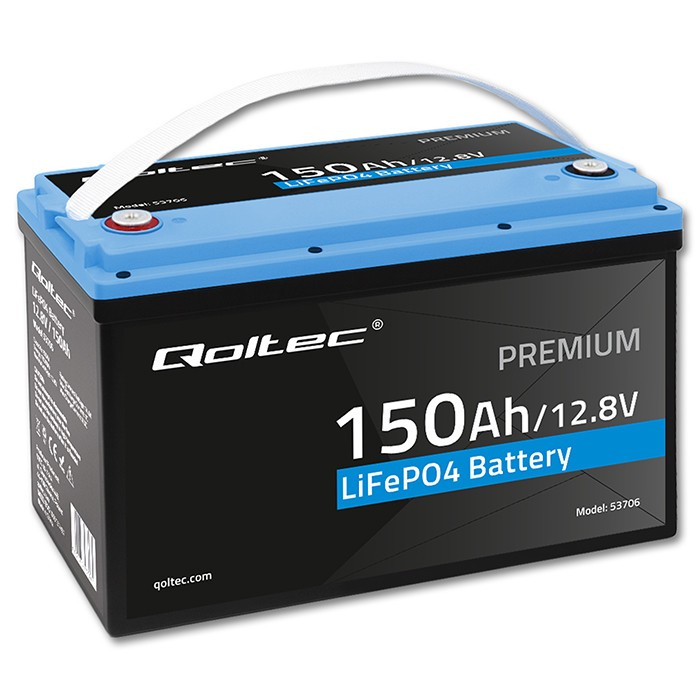 Akumulator LiFePO4 Litowo-Żelazowo-Fosforanowy | 12.8V | 150Ah | 1920Wh | BMS 