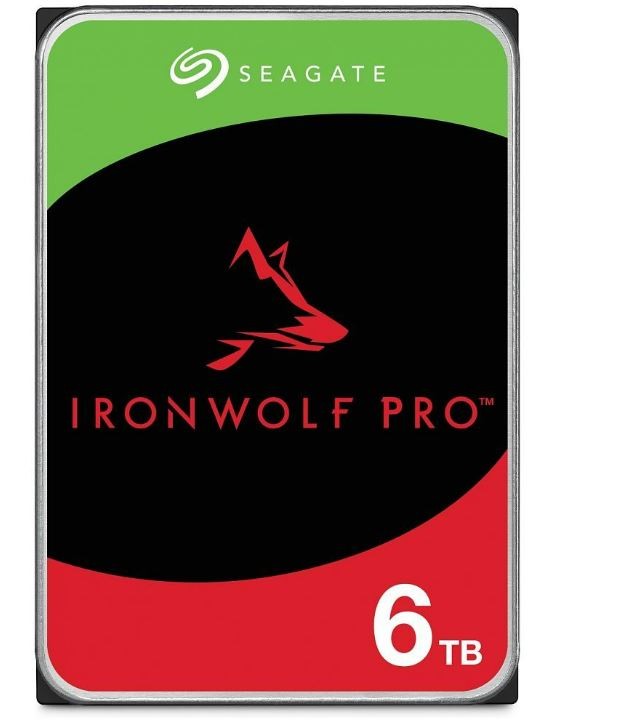 Dysk IronWolfPro 6TB 3.5" 256MB ST6000NT001 
