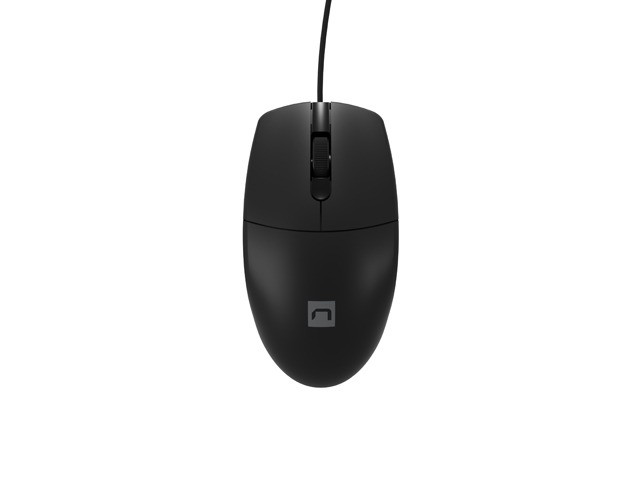 Mysz Ruff Plus 1200 DPI 1.8m czarna  