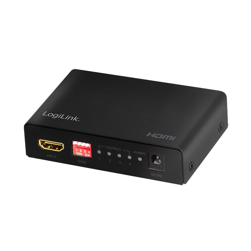 Splitter 4xHDMI 4K, 60Hz, EDID 