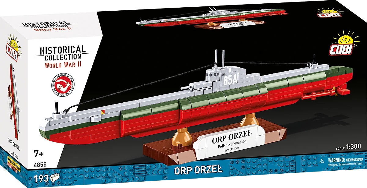 Klocki ORP Orzeł 193 klocki