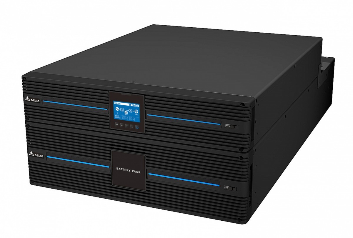 Zasilacz UPS RT-8K 8kVA/8kW Standard 6xC13 5xC19 20x9Ah 