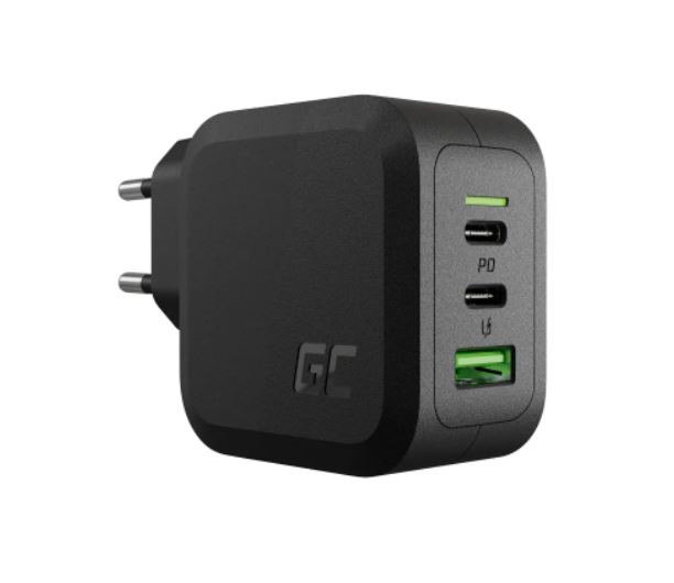 Ładowarka sieciowa PowerGaN 65W PD 3.0 QC 3.0 2xUSB-C 1xUSB-A 