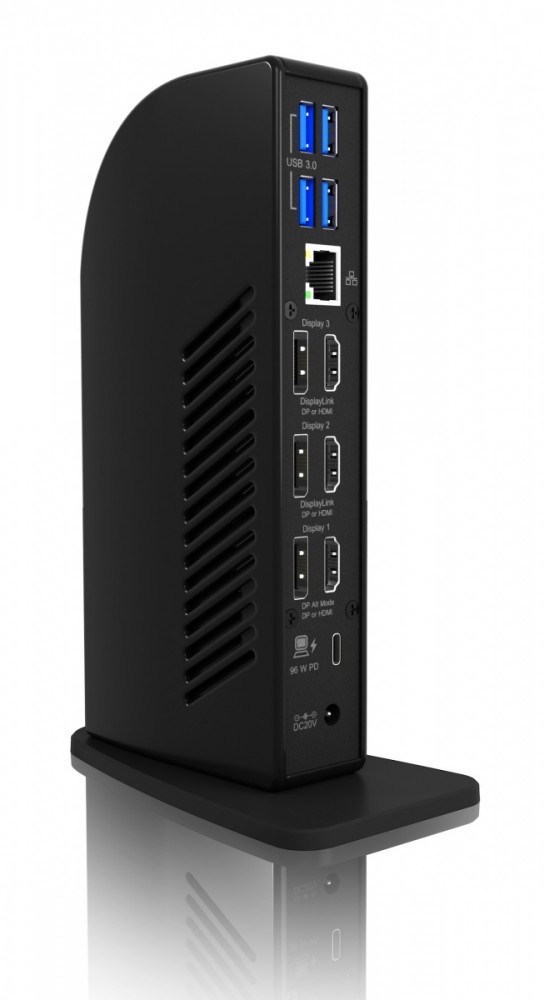 Stacja dokująca IB-DK2256AC 12in1,HDMI,DP,USB,CR,LAN,PD 96Watt 