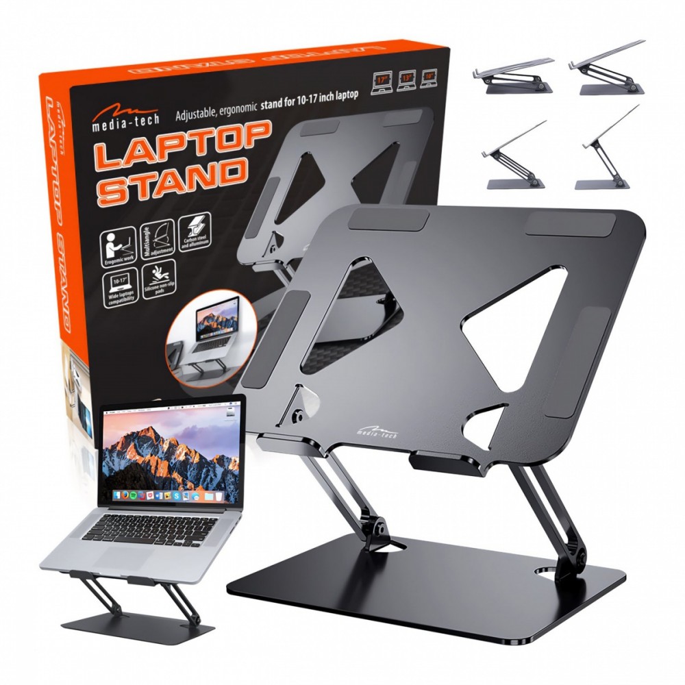 Podstawka pod laptopa regulowana, ergonomiczna 10-17 cali MT2661