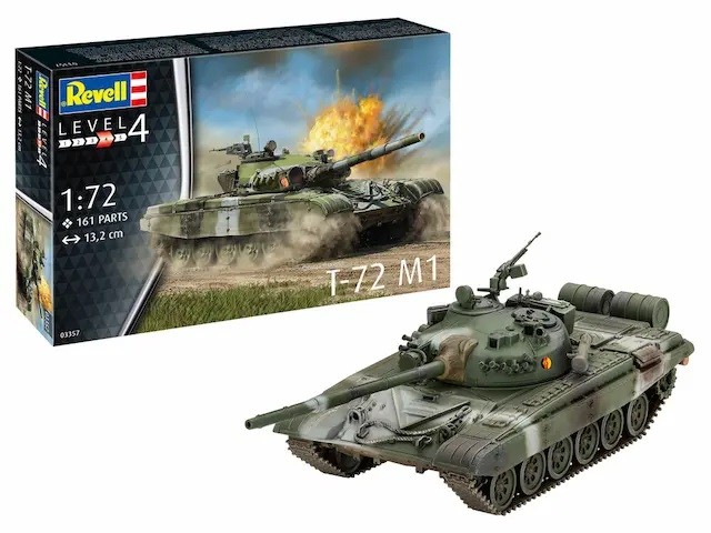 Model plastikowy T-72 M1 1/72 