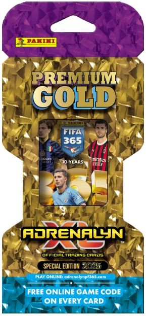 Karty FIFA 365 2025 blister gold 