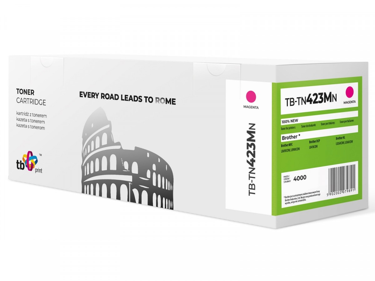 Toner do Brother TN423M TB-TN423MN magenta 100% nowy
