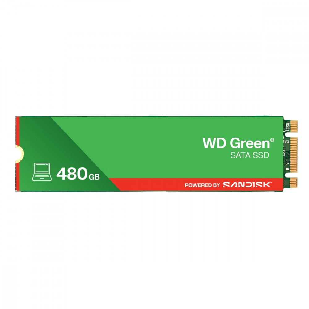 Dysk SSD Green SSD 480GB SATA M.2 2280 WDS480G3G0B