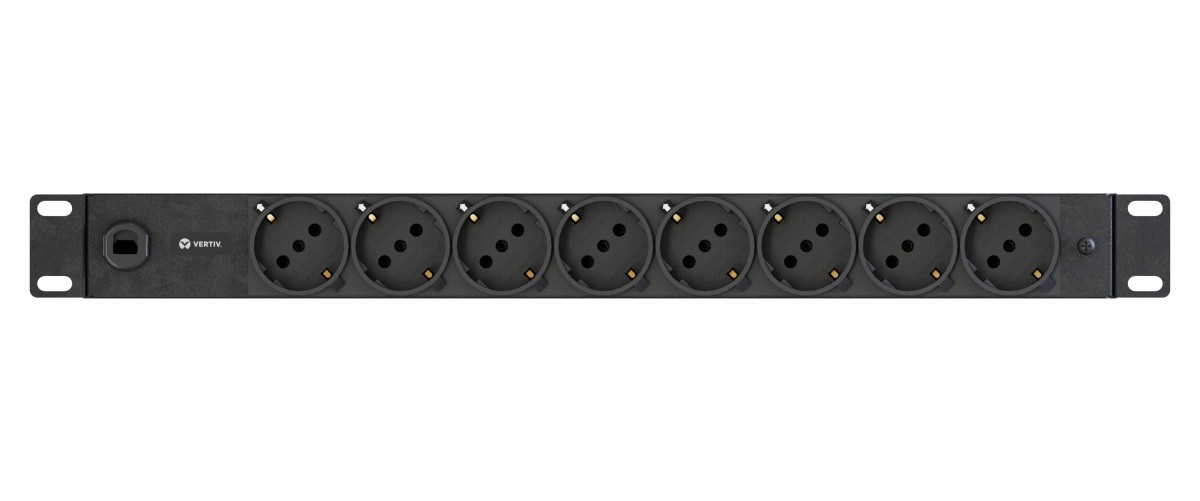 Listwa PDU EP0G01A0 Basic, 1U, 10A, 220V, C14, 3m, Schuko*8, czarna