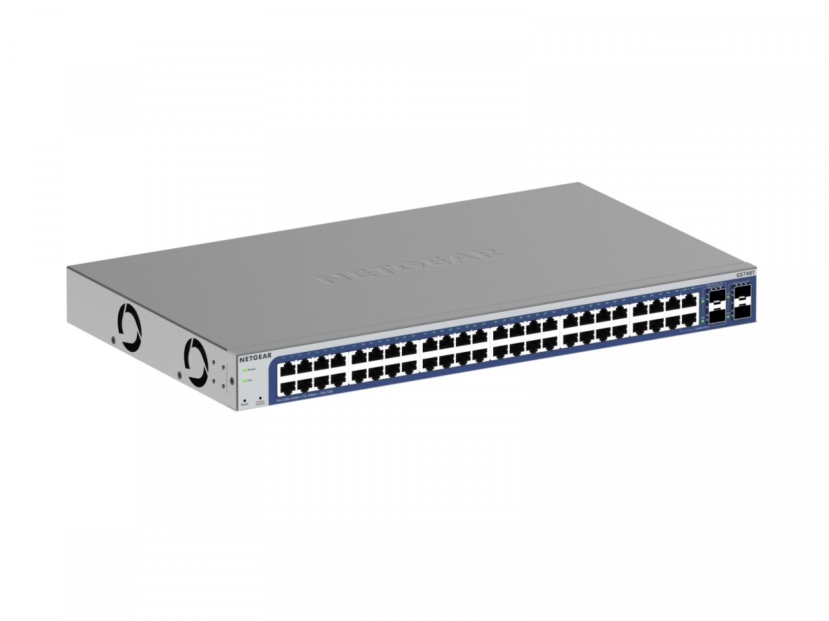 Przełącznik GS748T SMART Switch 48xGE 4xSFP(shared) 