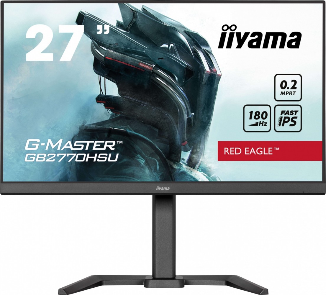 Monitor 27 cali GB2770HSU-B6 0.2ms,IPS,DP,HDMI,180Hz 