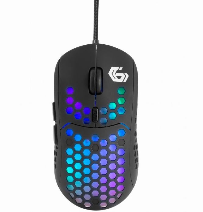 Mysz przewodowa RAGNAR RX400 laserowa RGB 7200 DPI 