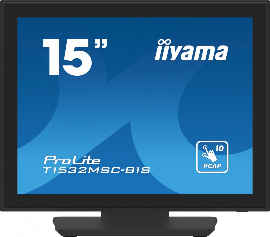 Monitor 15 cali T1532MSC-B1S POJ.10PKT.IP54,HDMI,DP,VGA,2x1W