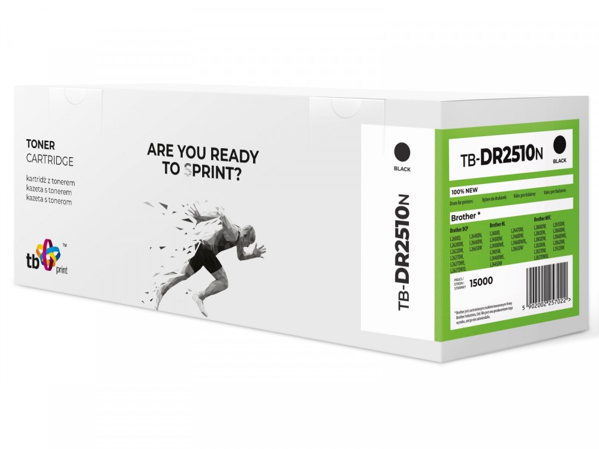 Bęben do Brother DR2510 TB-DR2510N BK 100% nowy 