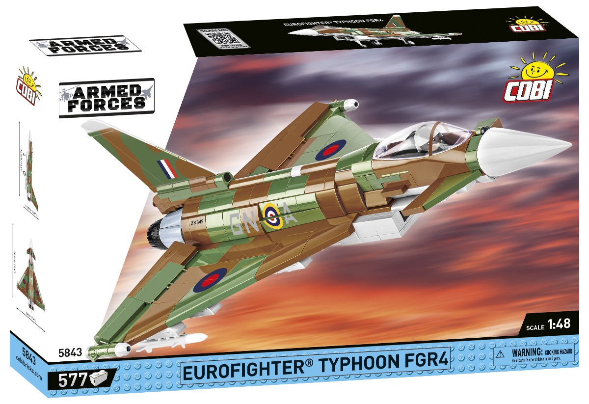 Klocki Eurofighter Typhoon FGR4 