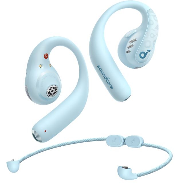 Słuchawki nauszne Soundcore AeroFit Pro zielone 