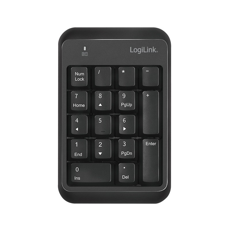 Klawiatura numeryczna Bluetooth v5.1 czarna