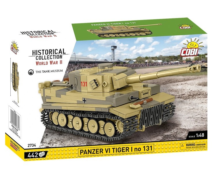 Klocki Panzer VI Tiger I no 131 442 klocki 