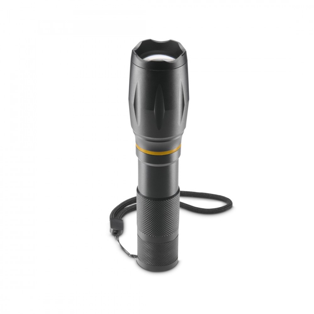 Latarka led 2w1 200lm 100m 3 tryby zoom 