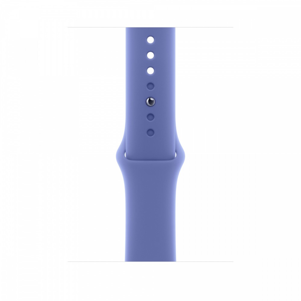 Pasek sportowy w kolorze błękitnego hiacyntu do koperty 46 mm - rozmiar S/M