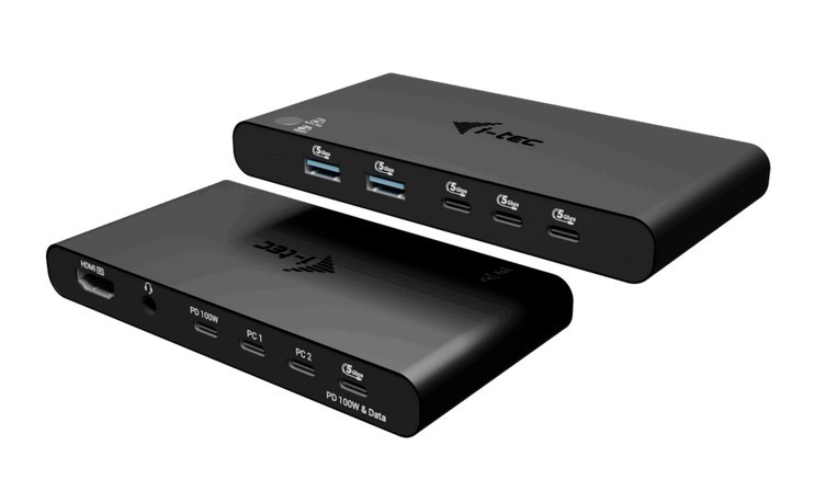 Stacja dokująca KVM Docking Station HDMI 2 Hosts Power Delivery 2x 100W 