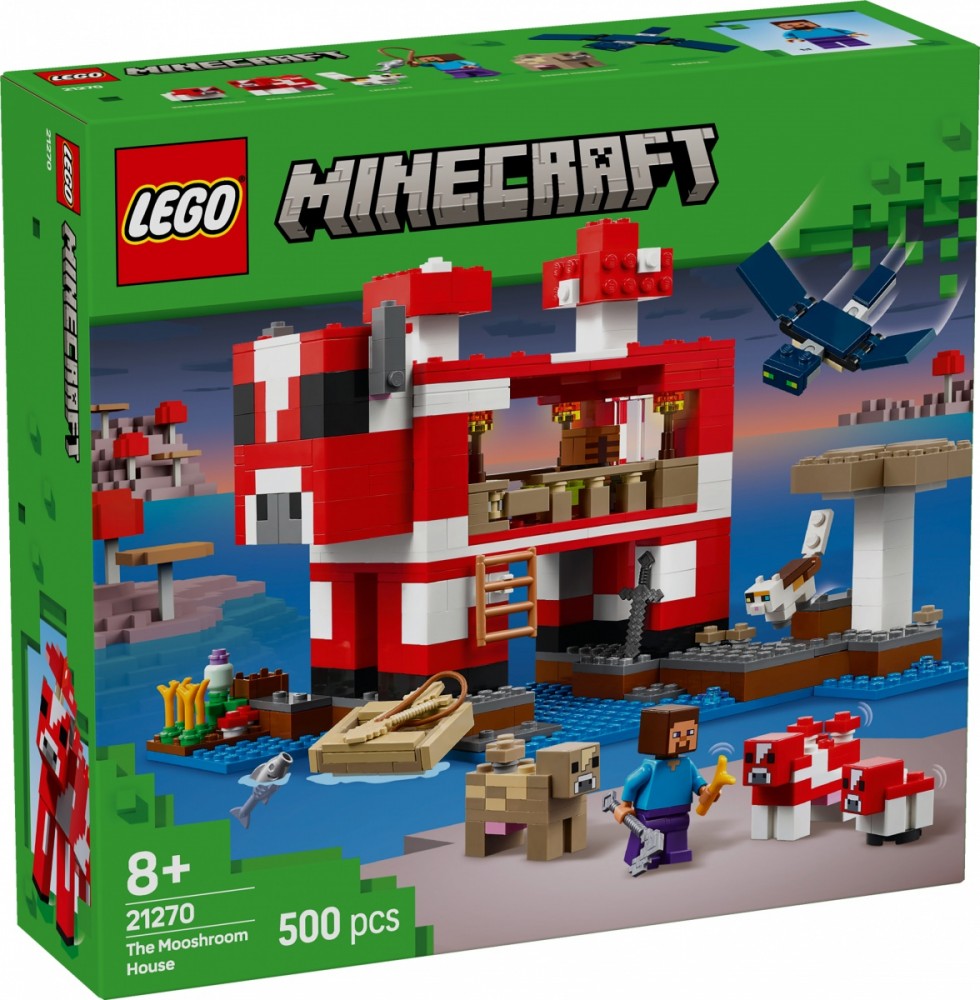 Klocki Minecraft 21270 Dom grzybowej krowy 
