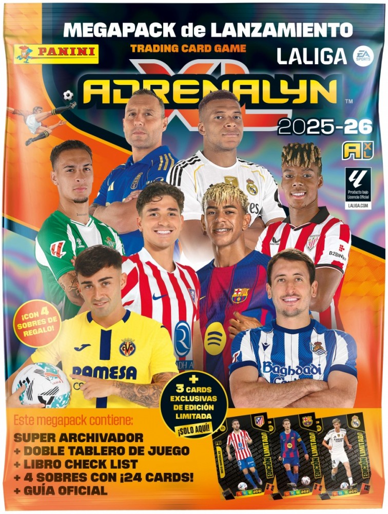 Karty La Liga 2026 Megazestaw startowy