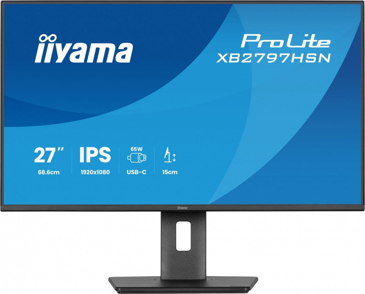 Monitor 27 cali XB2797HSN-B1 IPS,FHD,HAS150 ,350cd,1ms                HDMI, DP,USB-C DOCK 65W, 4xUSB HUB, RJ45