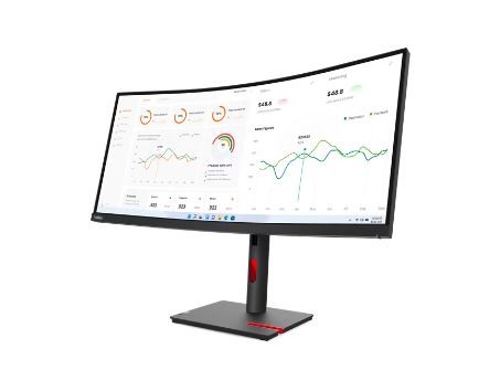 Monitor 34 cale ThinkVision T34w-30 WLED LCD 63D4GAT1EU 