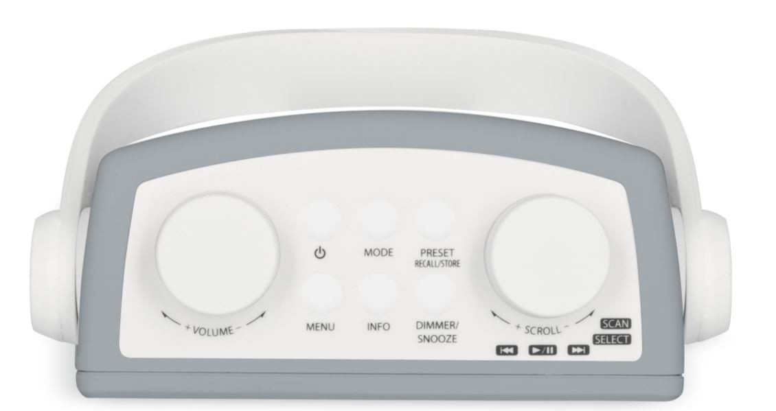 Radio DIGITRADIO 30 DAB+ łazienkowe gray 