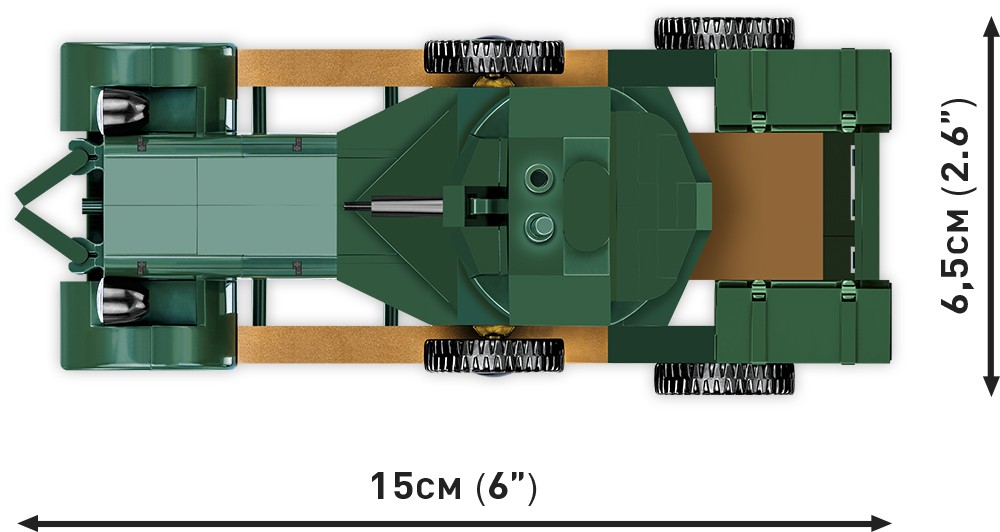 Klocki Historical Collection Rolls-Royce Armoured Car 1920 Pattern Mk I