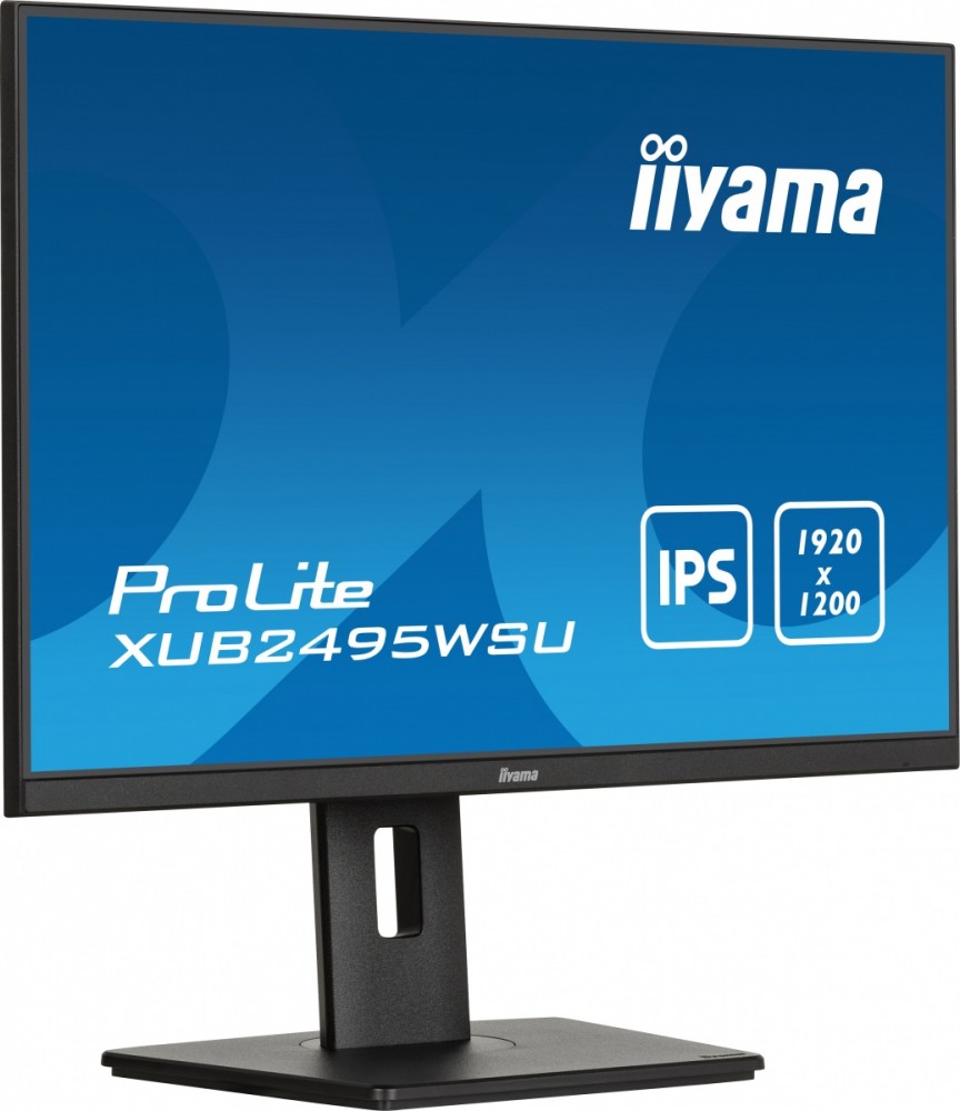 Monitor 24 cale XUB2495WSU-B7 IPS,16:10,300cd,4ms,HDMI,DP,3xUSB(3.2), 1xUSB-c,2x2W,FlickerFree,HAS(150mm) 