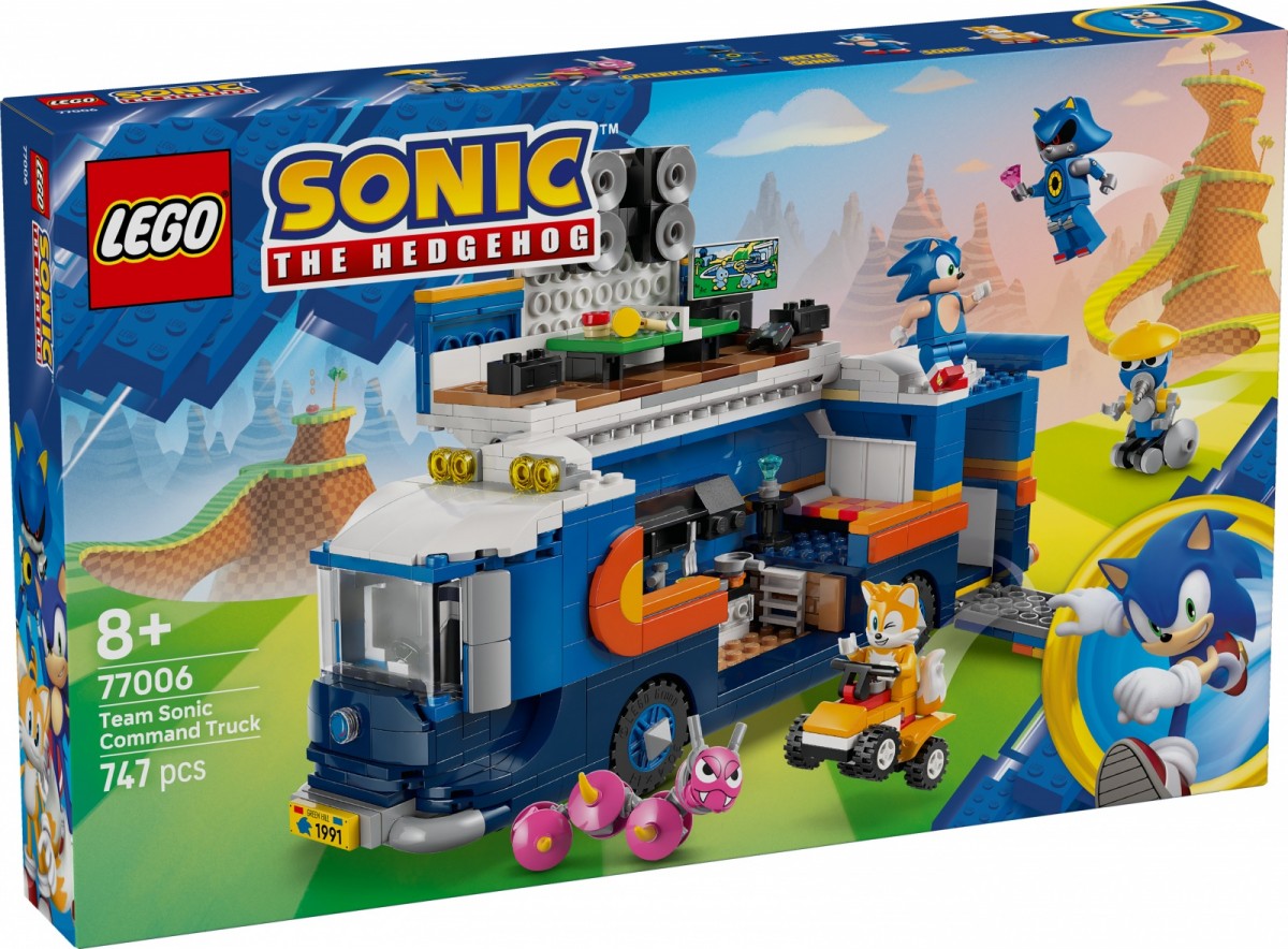 Klocki Sonic 77006 Sonic i pojazd do zadań specjalnych 