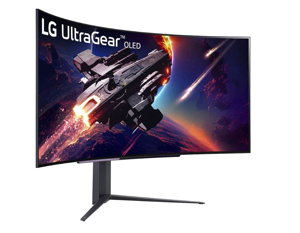 Monitor 45GR95QE-B 45 cali OLED UltraGear WQHD 240Hz 