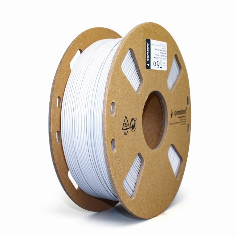 Filament drukarki 3D PLA/1.75mm/matowy jasnoszary