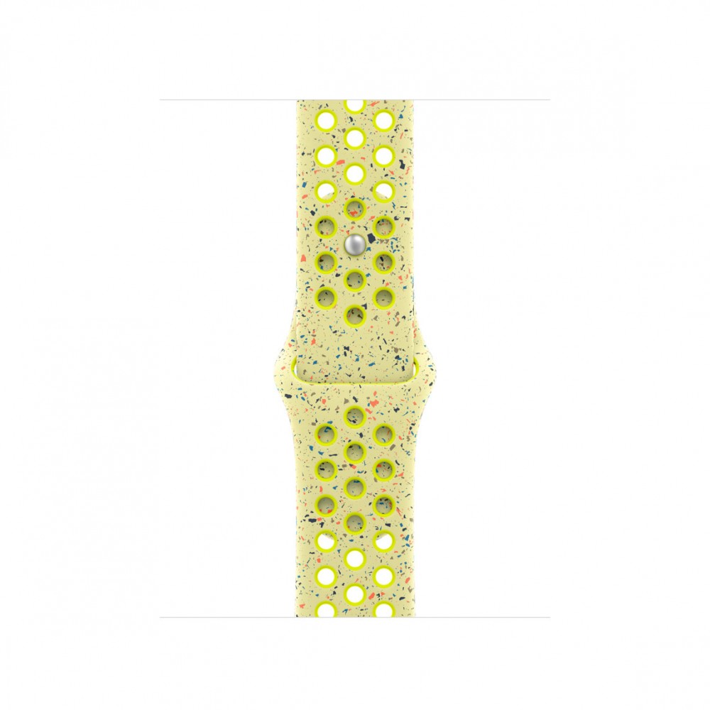 Pasek sportowy Nike w kolorze nocnej czerni do koperty 42 mm - rozmiar M/L